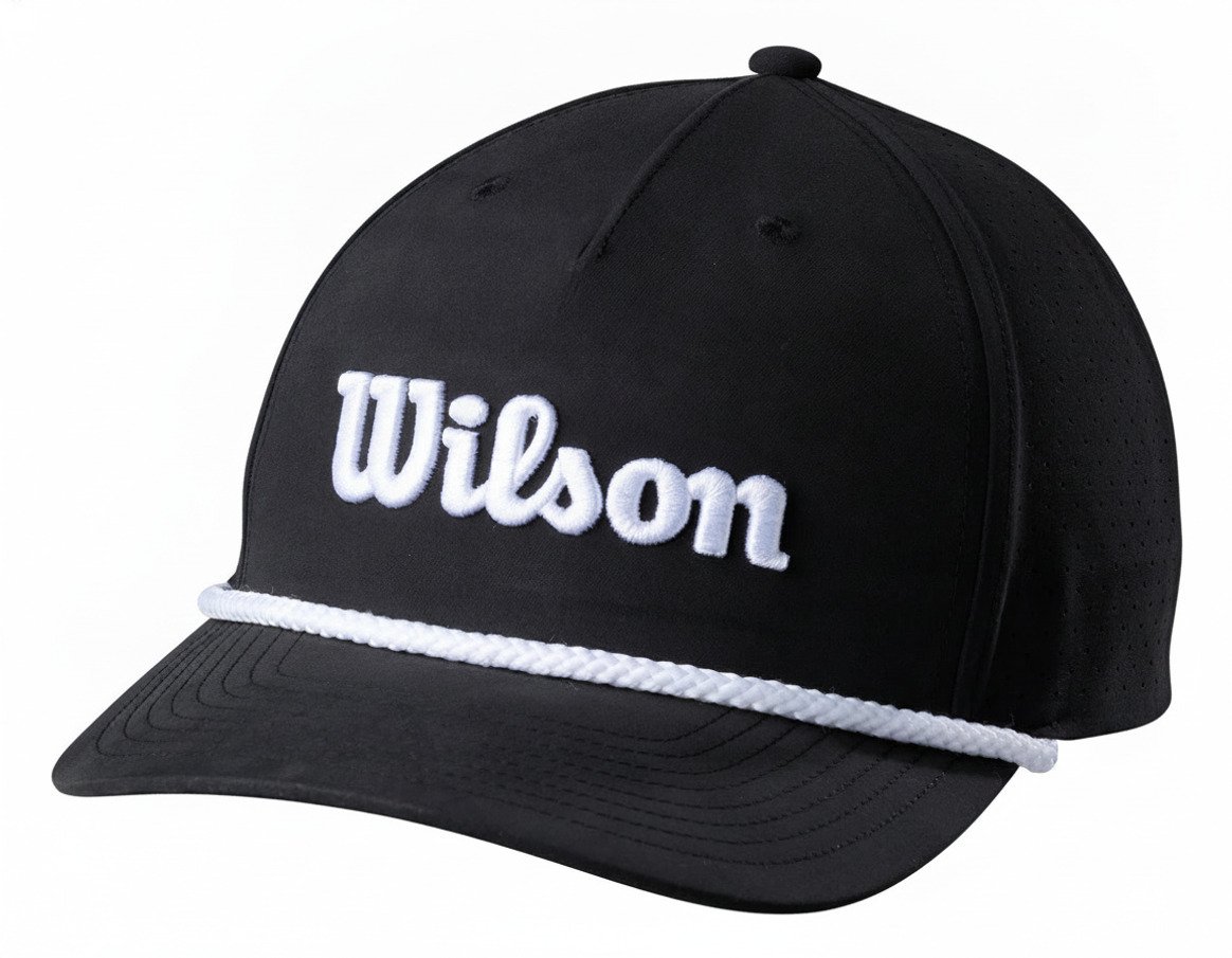 Wilson Rope cappellino, nero/bianco