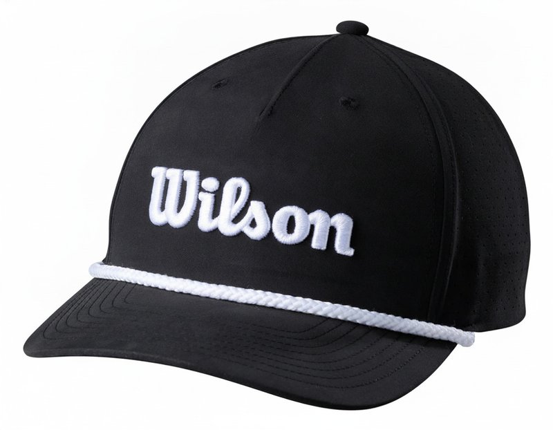 Wilson Rope cappellino, nero/bianco