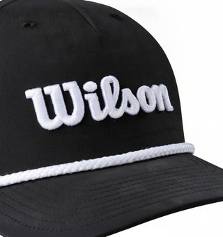 Wilson Rope cappellino, nero/bianco