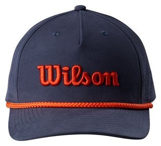 Wilson Rope cap 2026 cappellino, navy/orange