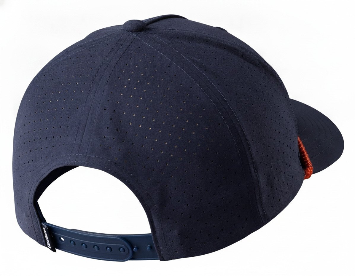 Wilson Rope cap 2026 cappellino, navy/orange
