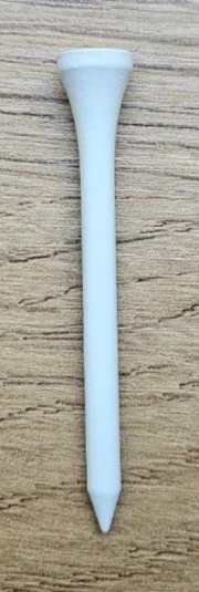 Golf Brothers Tees (bambus), bianco, 70mm, confezione da 50 pezzi