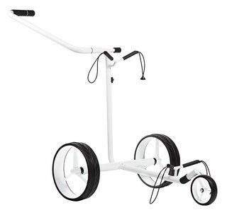 JuStar White Incl. scorecard holder and carry bag STAR-TC carrello elettrico, bianco