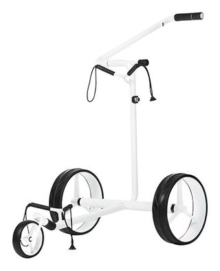 JuStar White Incl. scorecard holder and carry bag STAR-TC carrello elettrico, bianco