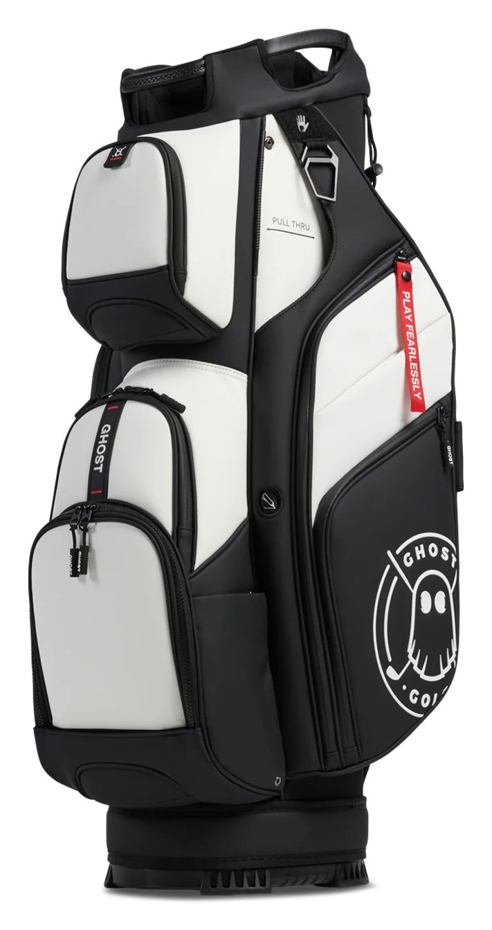 Ghost Golf GT-14 Oreo cart bag, bianco/nero