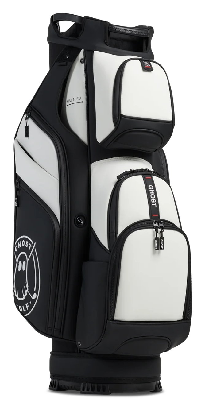 Ghost Golf GT-14 Oreo cart bag, bianco/nero