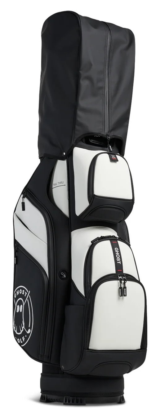 Ghost Golf GT-14 Oreo cart bag, bianco/nero