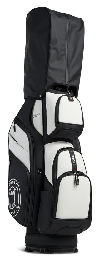 Ghost Golf GT-14 Oreo cart bag, bianco/nero