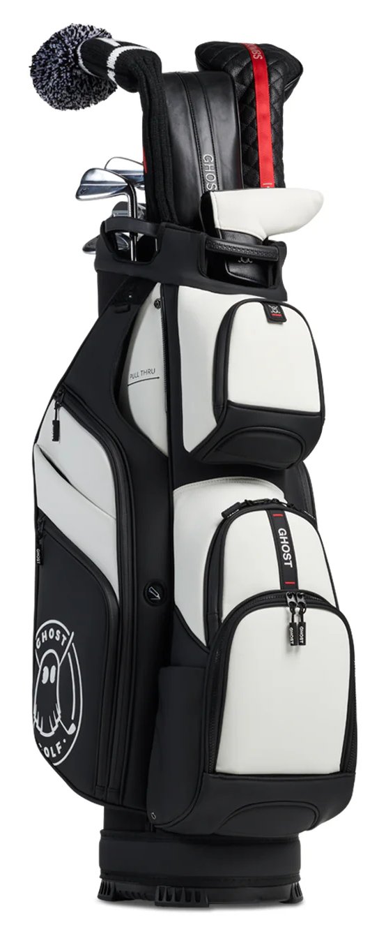 Ghost Golf GT-14 Oreo cart bag, bianco/nero
