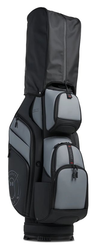 Ghost Golf GT-14 Kovert Ops cart bag, nero/grigio
