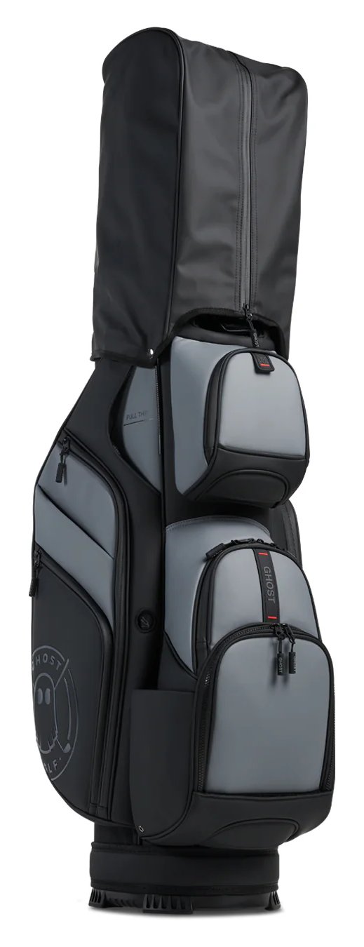 Ghost Golf GT-14 Kovert Ops cart bag, nero/grigio