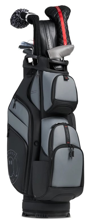 Ghost Golf GT-14 Kovert Ops cart bag, nero/grigio