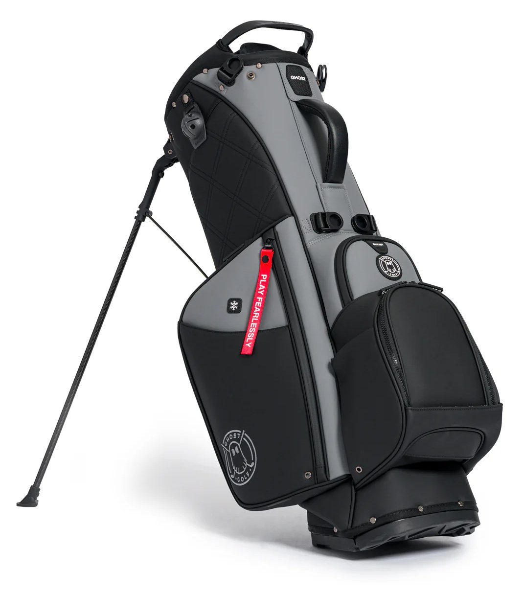 Ghost Golf Anyday Kovert Ops 14-way stand bag, nero/grigio