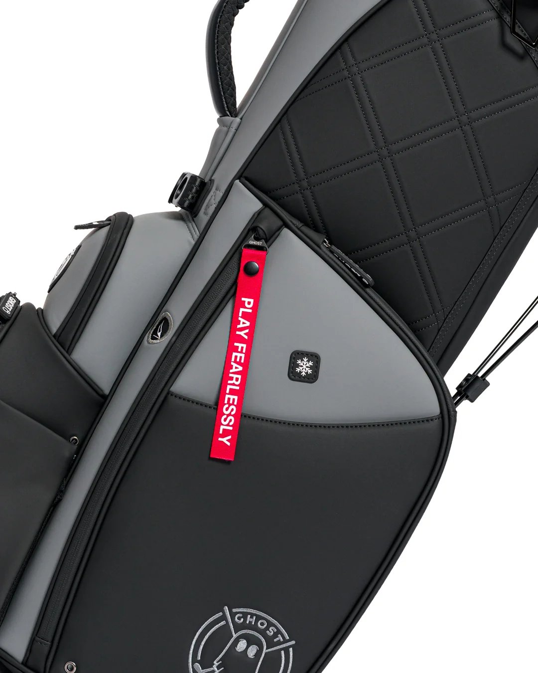 Ghost Golf Anyday Kovert Ops 14-way stand bag, nero/grigio