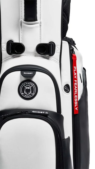 Ghost Golf Anyday Oreo stand bag 14-way, bianco/nero
