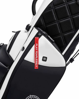 Ghost Golf Anyday Oreo stand bag 14-way, bianco/nero