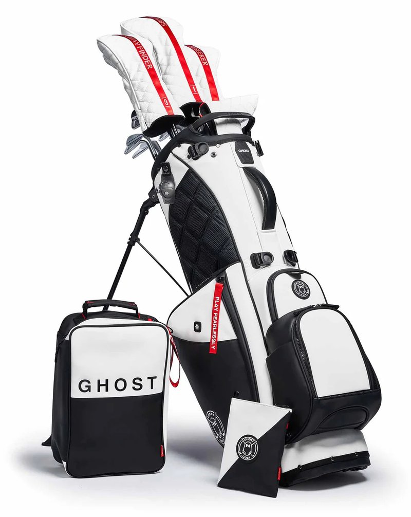 Ghost Golf Anyday Oreo stand bag 14-way, bianco/nero