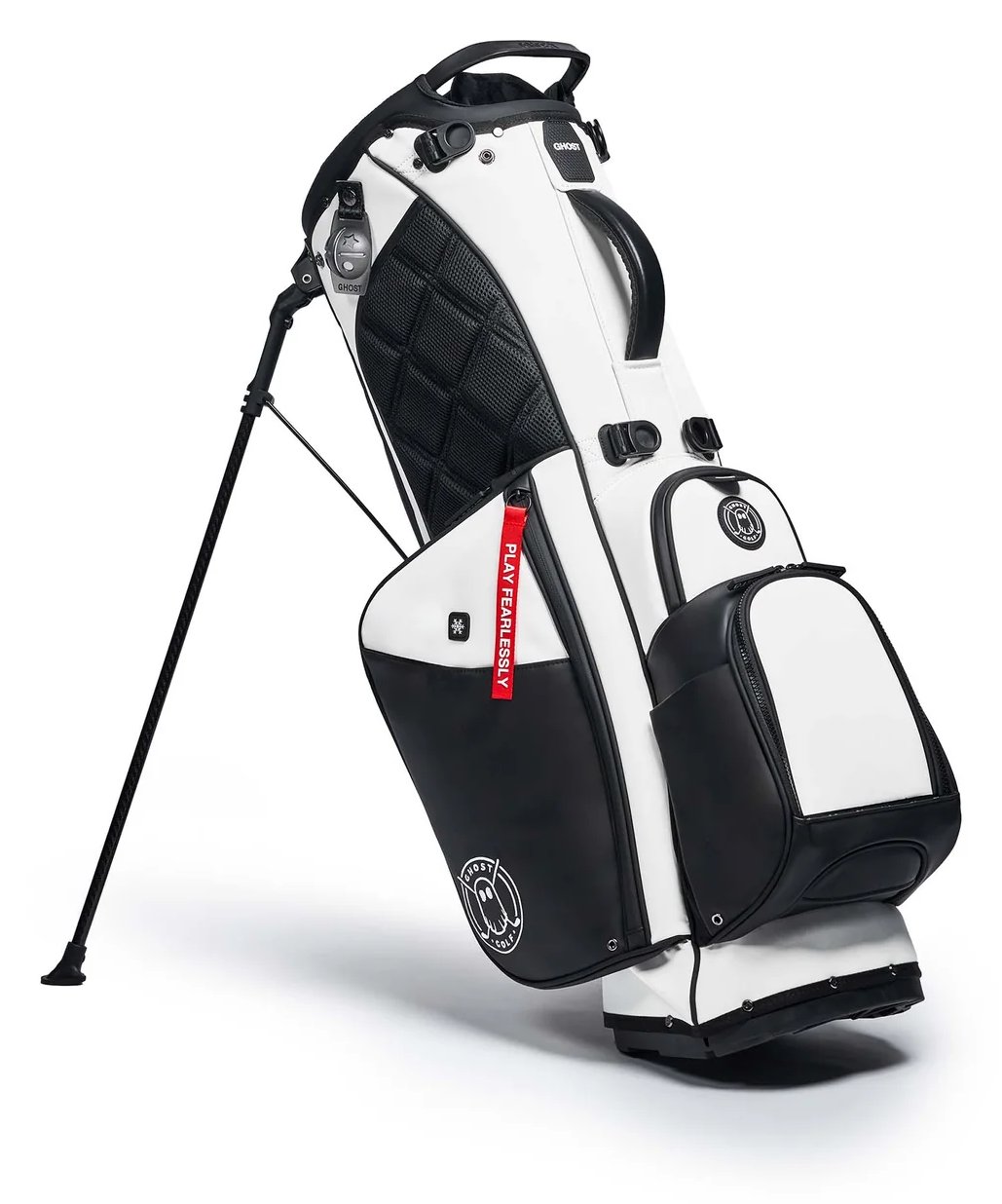 Ghost Golf Anyday Oreo stand bag 7-way, bianco/nero