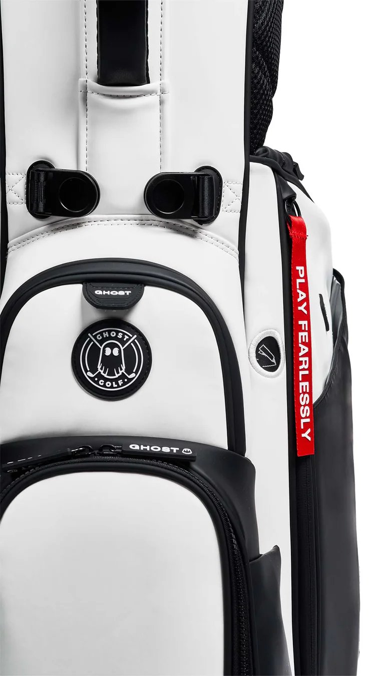Ghost Golf Anyday Oreo stand bag 7-way, bianco/nero