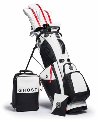 Ghost Golf Anyday Oreo stand bag 7-way, bianco/nero