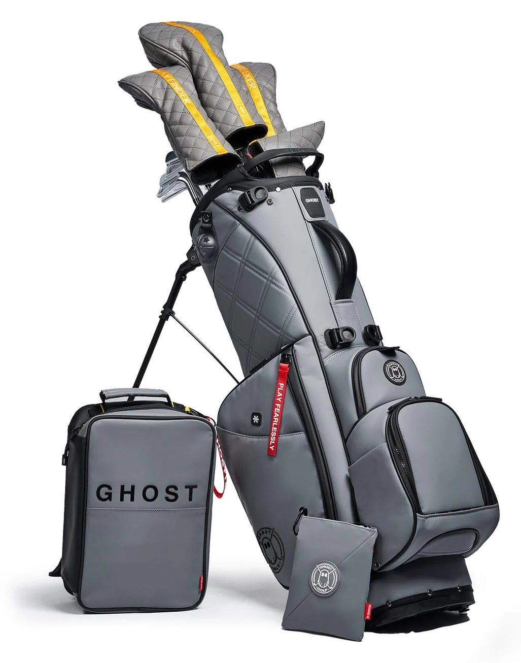Ghost Golf Anyday Maverick stand bag 7-way, grigio