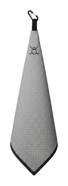 Ghost Golf Non Magnetic Tour asciugamano, grigio