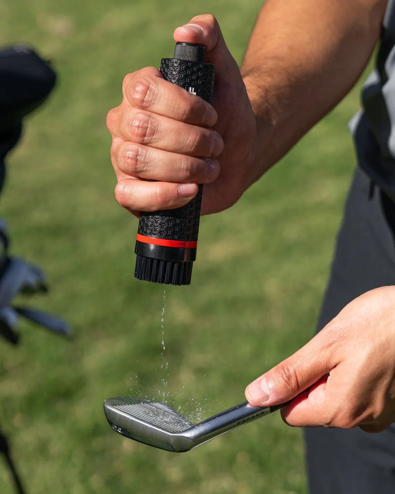 Ghost Golf Magnetic Golf Club & Shoe spazzola, grigia