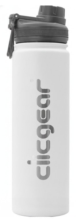 Clicgear Tempercraft Bottle 650 ml, bianco