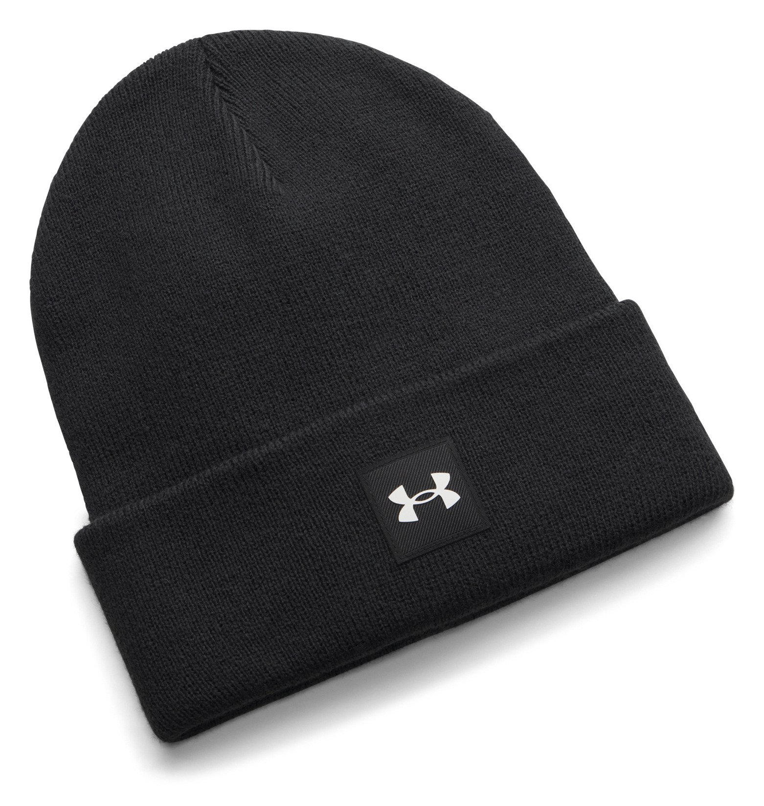 Under Armour Halftime Cuff berretto invernale, nero/bianco