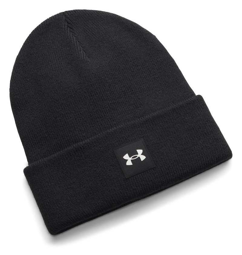 Under Armour Halftime Cuff berretto invernale, nero/bianco