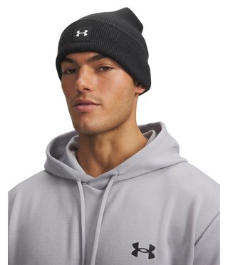 Under Armour Halftime Cuff berretto invernale, nero/bianco
