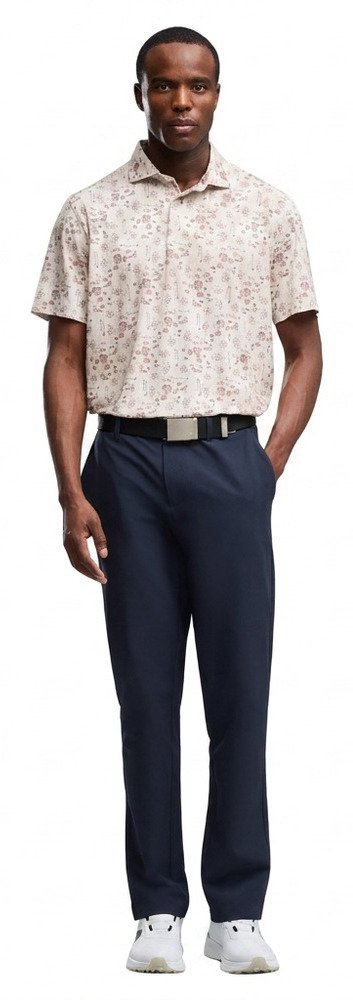 Puma Cloudspun Coastal Claret polo da uomo, birch