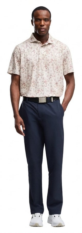 Puma Cloudspun Coastal Claret polo da uomo, birch