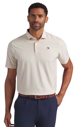 Puma X Arnold Palmer Jacquard polo da uomo, alpine snow