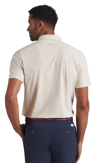 Puma X Arnold Palmer Jacquard polo da uomo, alpine snow