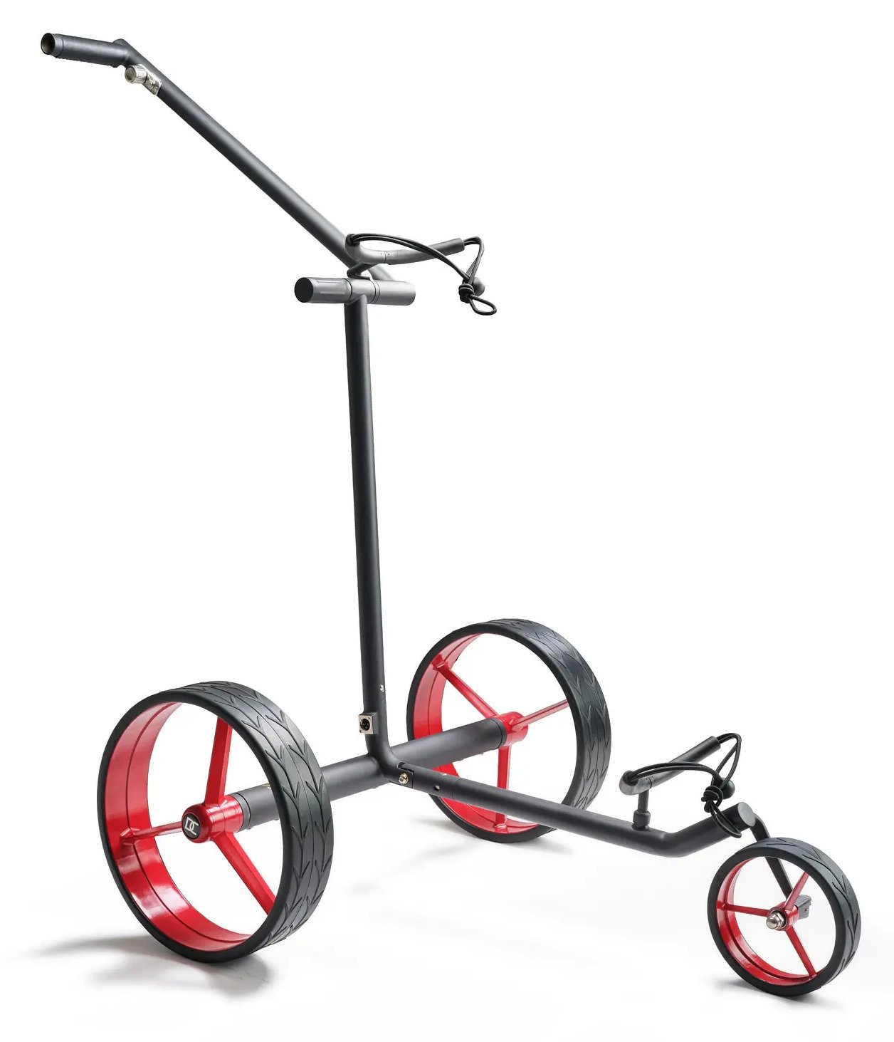 Davies Caddy Premium M Black carrello elettrico, nero
