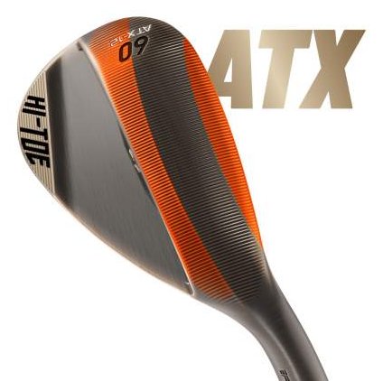 TaylorMade Hi-Toe 5 Aged Copper wedge da uomo, acciaio