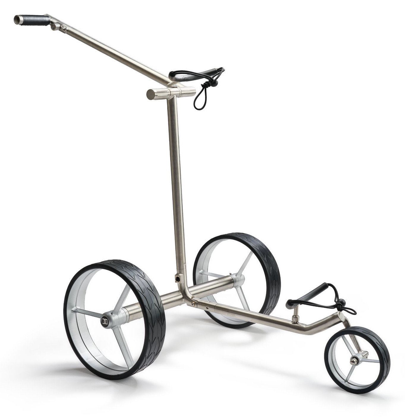 Davies Caddy Premium M Brush DHC carrello elettrico, argento
