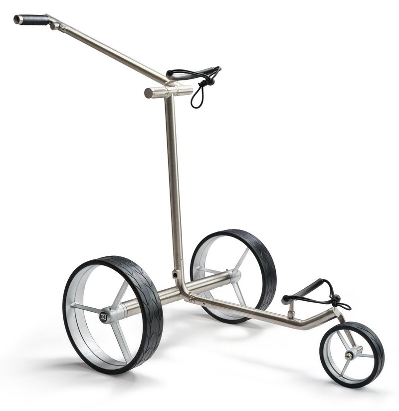 Davies Caddy Premium M Brush DHC carrello elettrico, argento