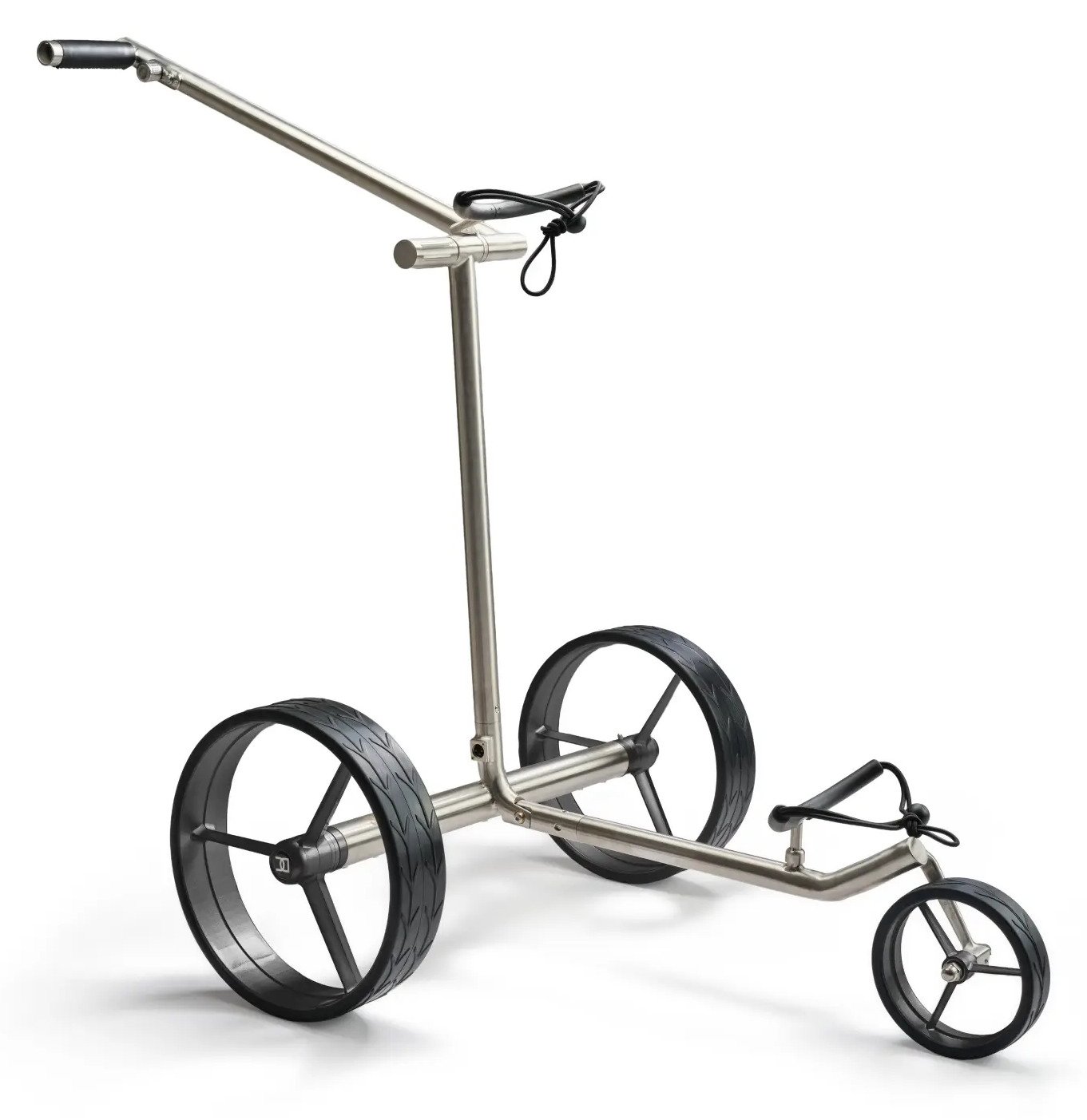 Davies Caddy Premium M Brush DHC carrello elettrico, argento