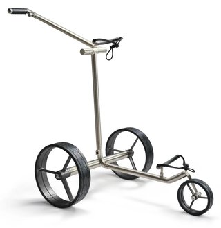 Davies Caddy Premium M Brush DHC carrello elettrico, argento