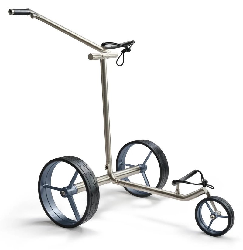 Davies Caddy Premium M Brush DHC carrello elettrico, argento