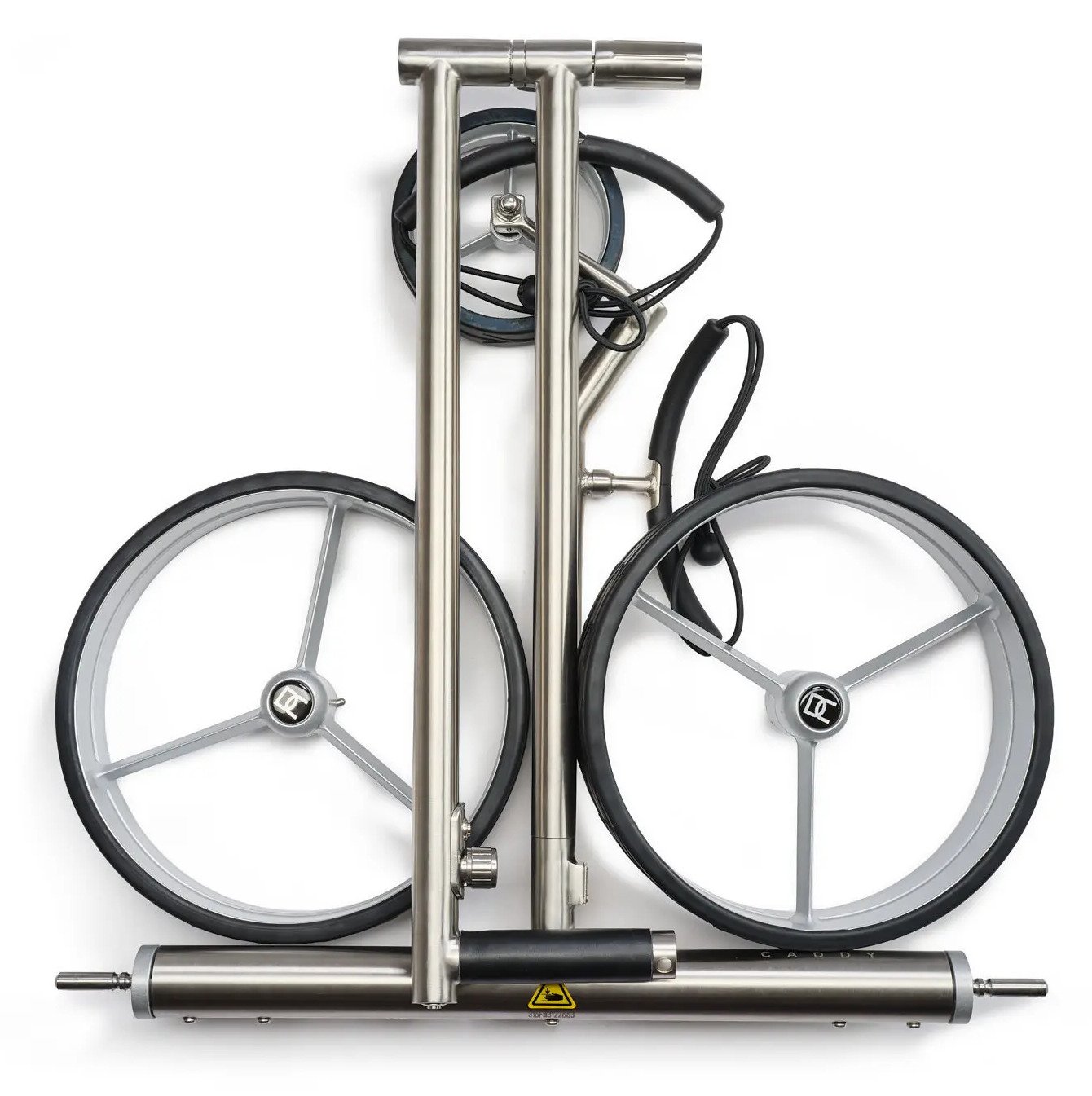 Davies Caddy Premium M Brush DHC carrello elettrico, argento