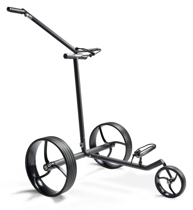 Davies Caddy Premium S Black DHC carrello elettrico, nero