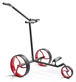 Davies Caddy Premium S Black DHC carrello elettrico, nero
