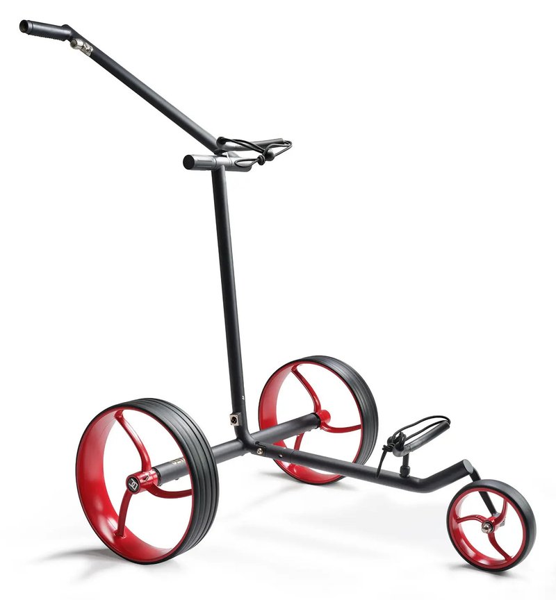 Davies Caddy Premium S Black DHC carrello elettrico, nero