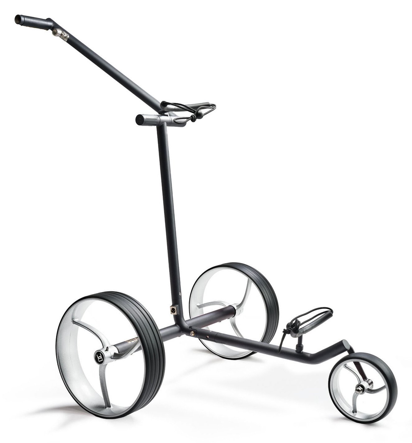 Davies Caddy Premium S Black DHC carrello elettrico, nero