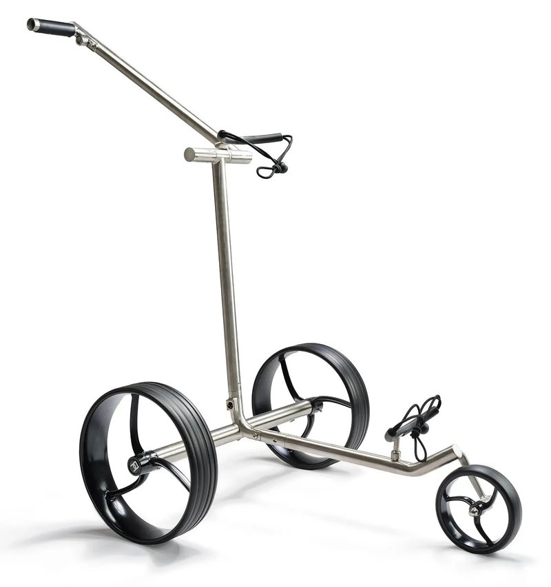 Davies Caddy Premium S Brush DHC carrello elettrico, argento