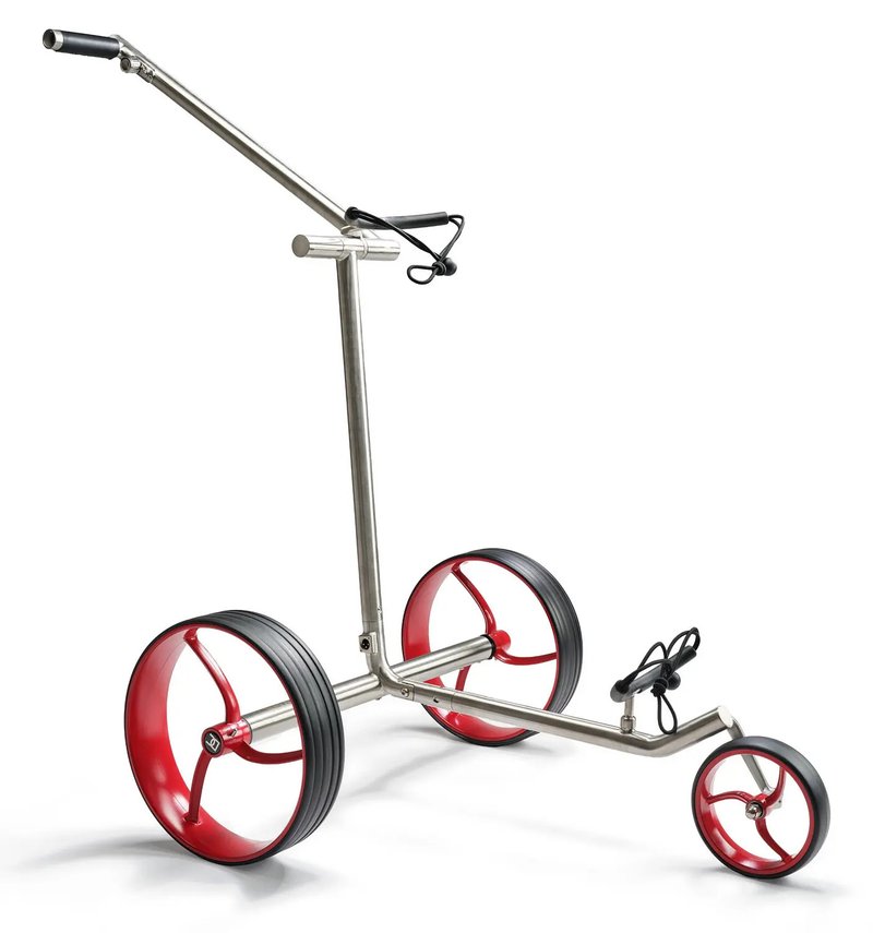 Davies Caddy Premium S Brush DHC carrello elettrico, argento