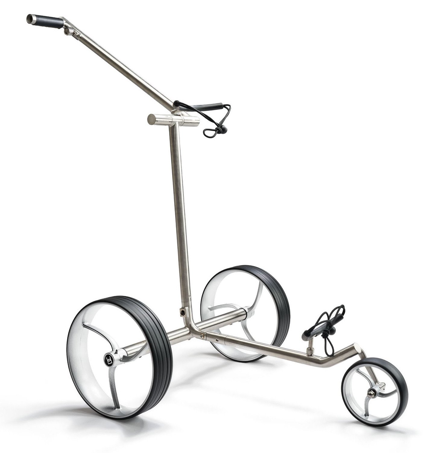 Davies Caddy Premium S Brush DHC carrello elettrico, argento
